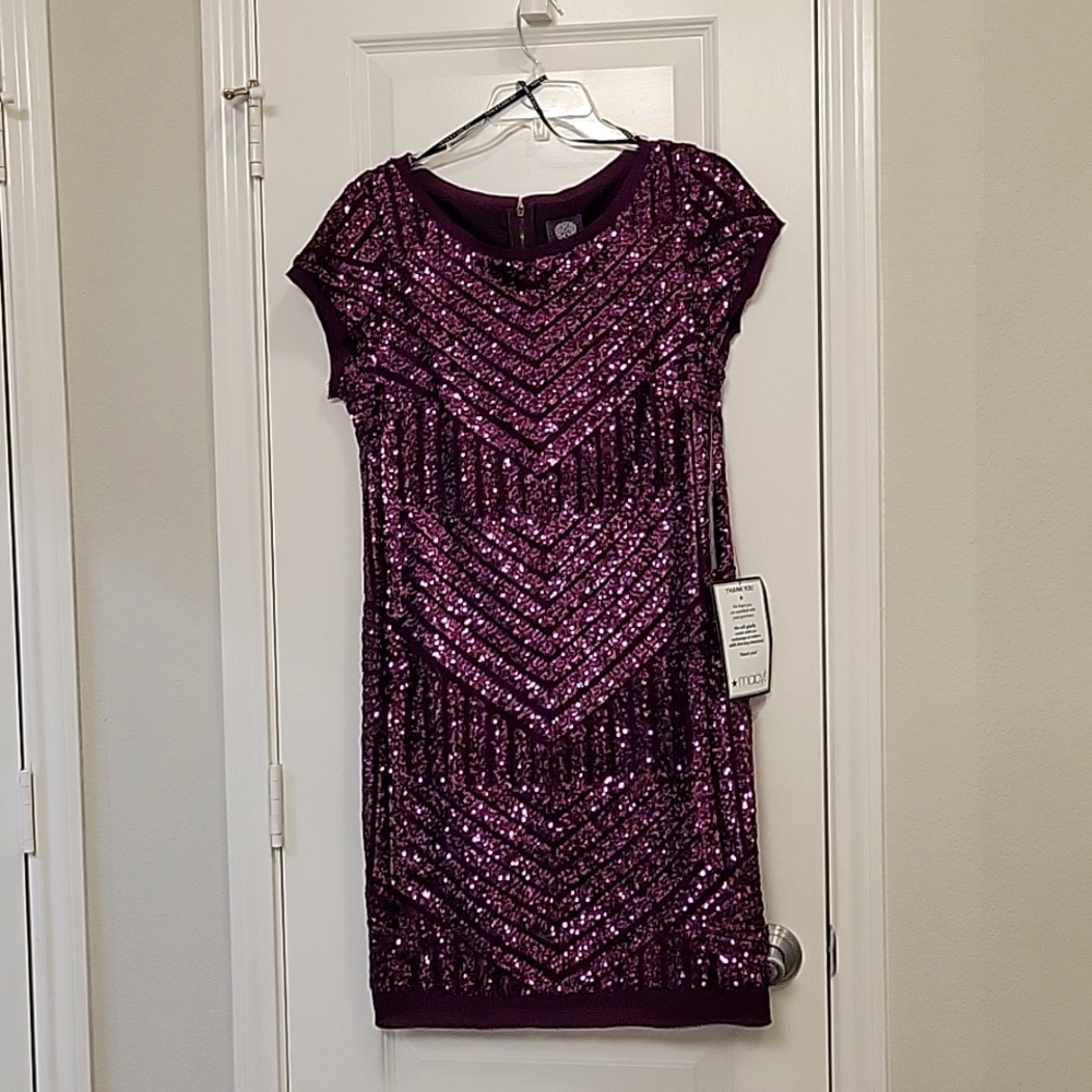 Vince Camuto sequin dress, size 14